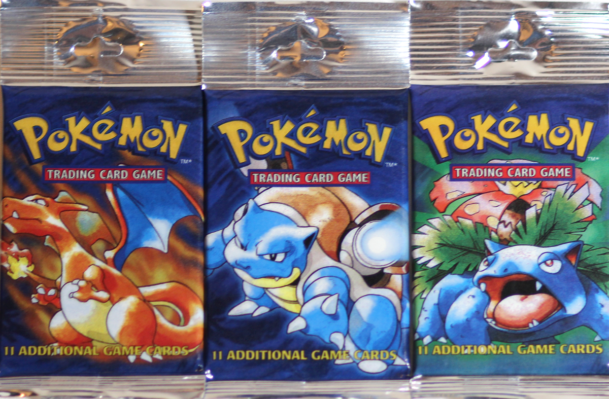 POKEMON BASE SET LONG BOOSTER PACK Pokefeens