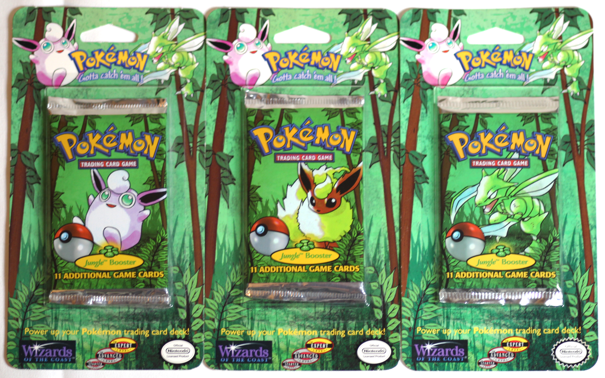 POKEMON JUNGLE BLISTER PACK Pokefeens