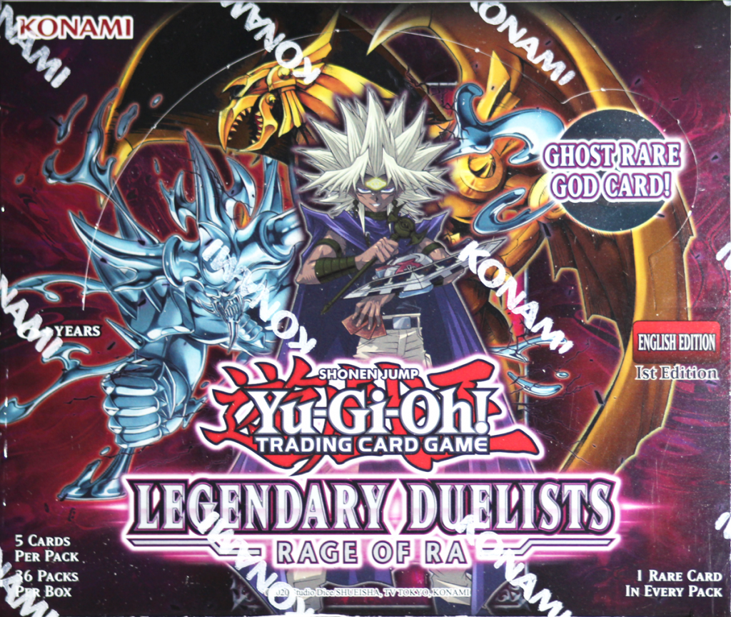 Yugioh St Ed Legendary Duelists Rage Of Ra Sealed Booster Box Pokefeens