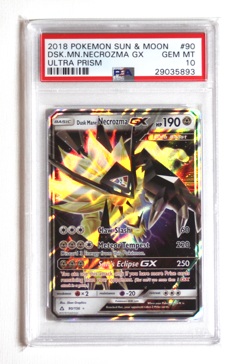 Dusk Mane Necrozma GX Ultra Prism, Pokémon