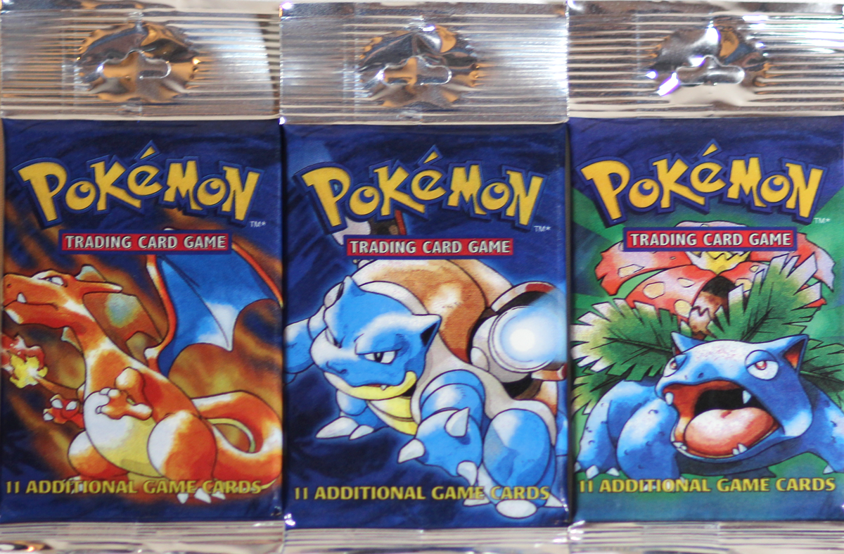 base booster set pokemon cards black triangle booster box