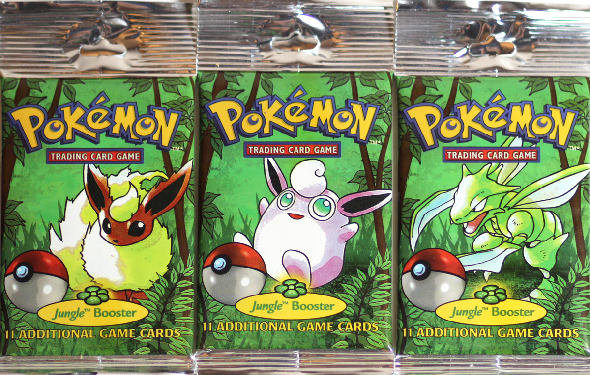 Pokemon Jungle Long Booster Pack