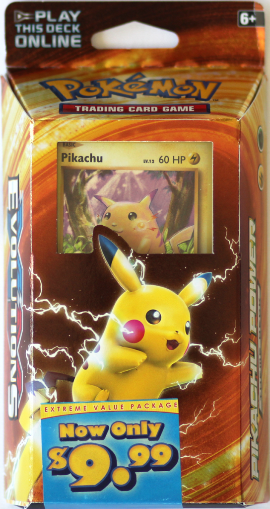 POKEMON XY EVOLUTIONS PIKACHU POWER THEME DECK Pokefeens