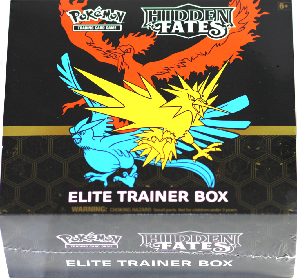 pokemon hidden fates elite trainer box price