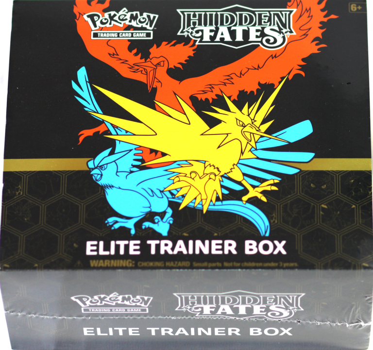 pokemon hidden fates elite trainer box case