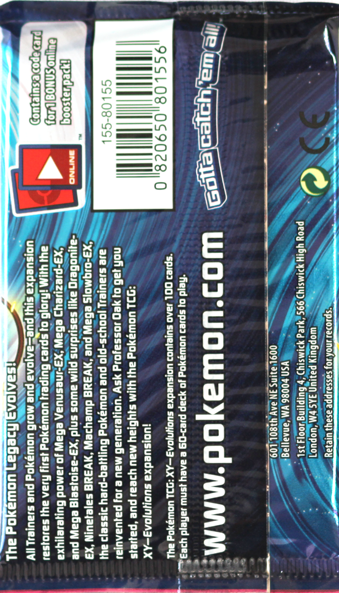 EVOLUTIONS BOOSTER PACK –
