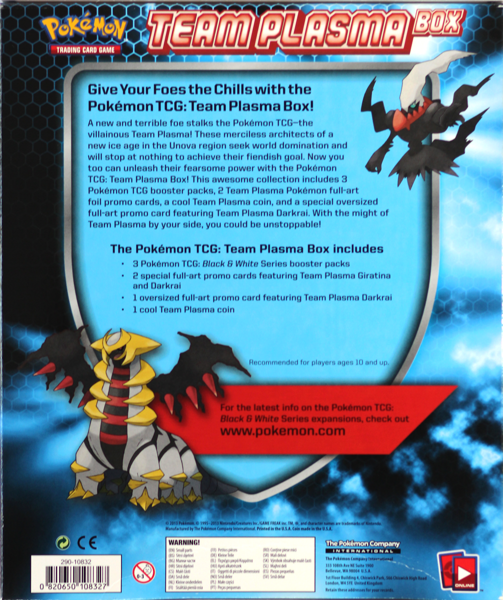 Black & White: Plasma Blast - Team Plasma Tin (Lugia EX)