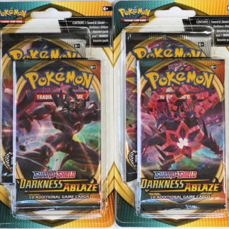 Pokémon x4 Darkness Ablaze 2-Pack Sealed Blister Pack 