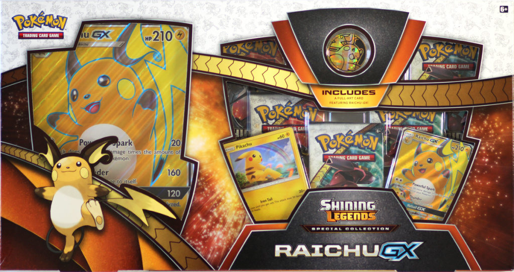 Pokemon Shining Legends Raichu Gx Box Pokefeens