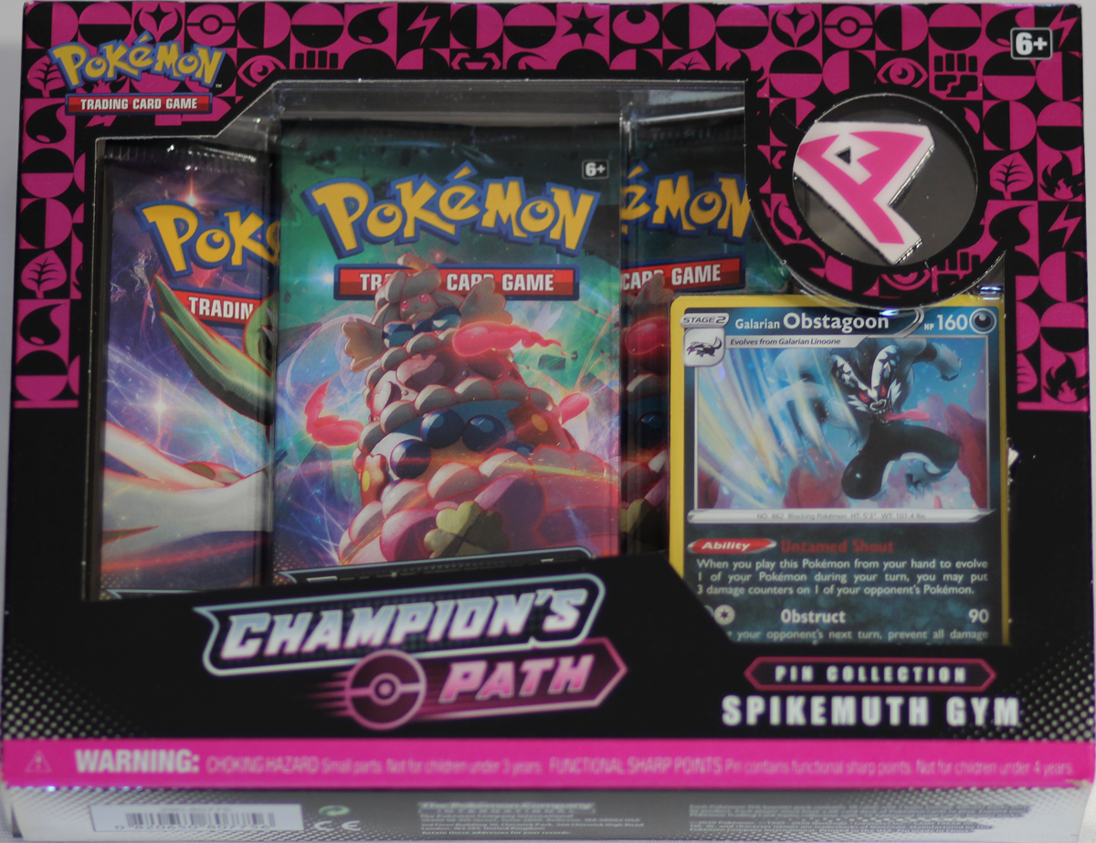 Pokemon Champion's Path Pin Collection Series 1 Box