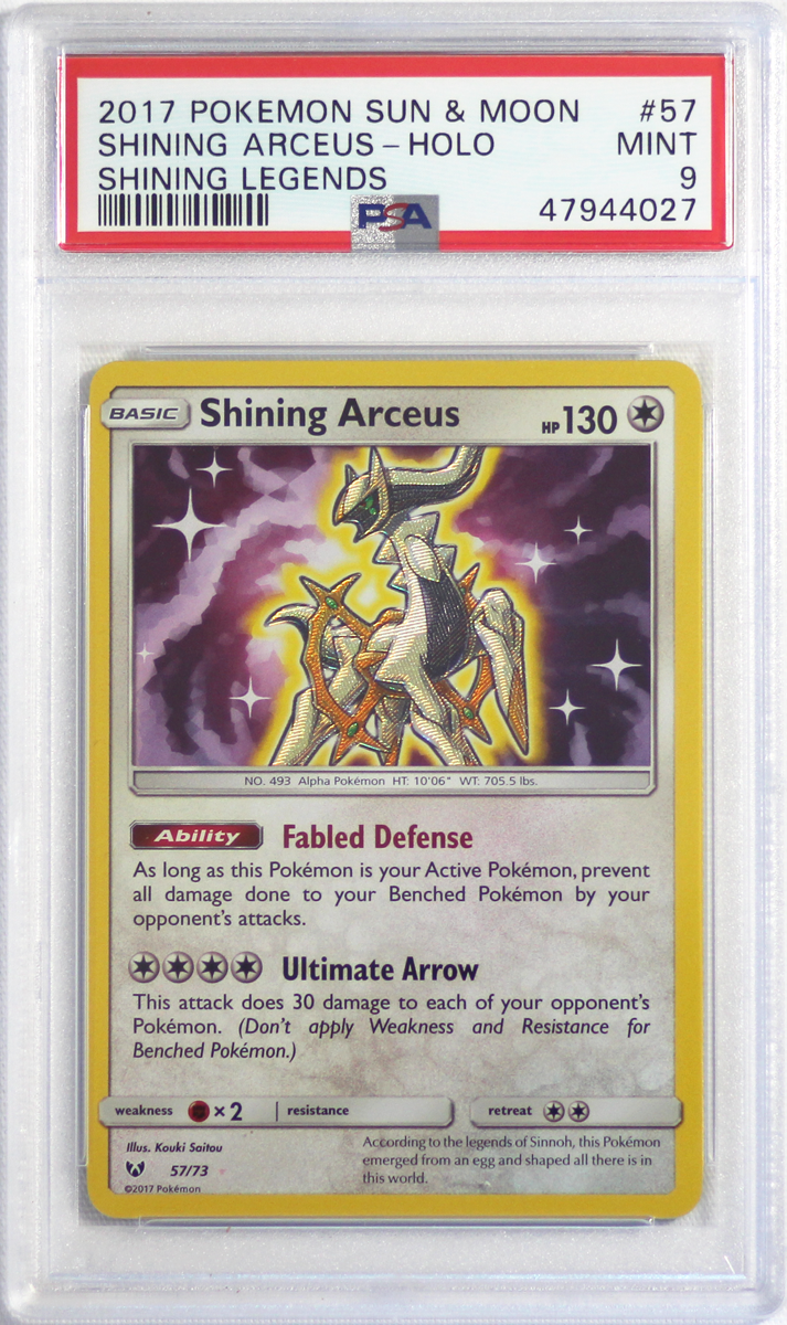 Shining Arceus - Shining Legends - Pokemon