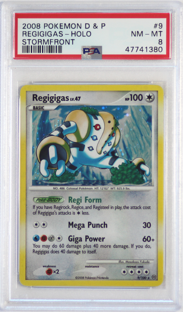 Pokemon Regigigas Holofoil Diamond & Pearl Stormfront Card