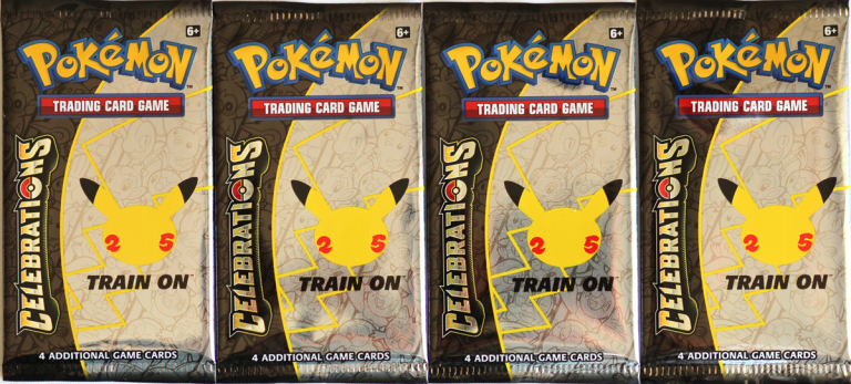 POKEMON CELEBRATIONS BOOSTER PACK – Pokefeens