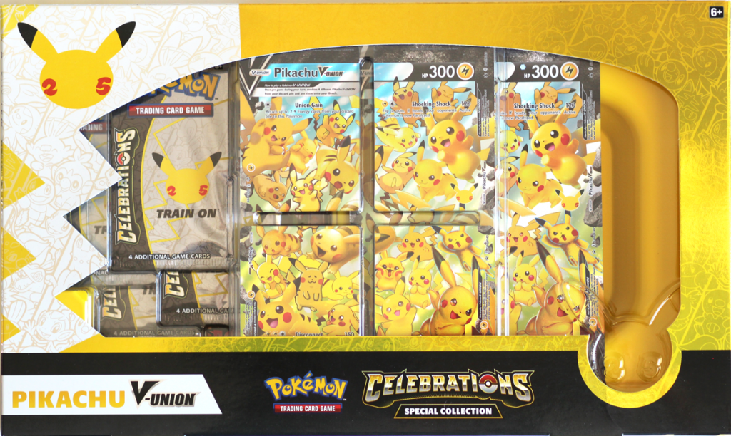 POKEMON CELEBRATIONS PIKACHU V-UNION SPECIAL COLLECTION BOX – Pokefeens