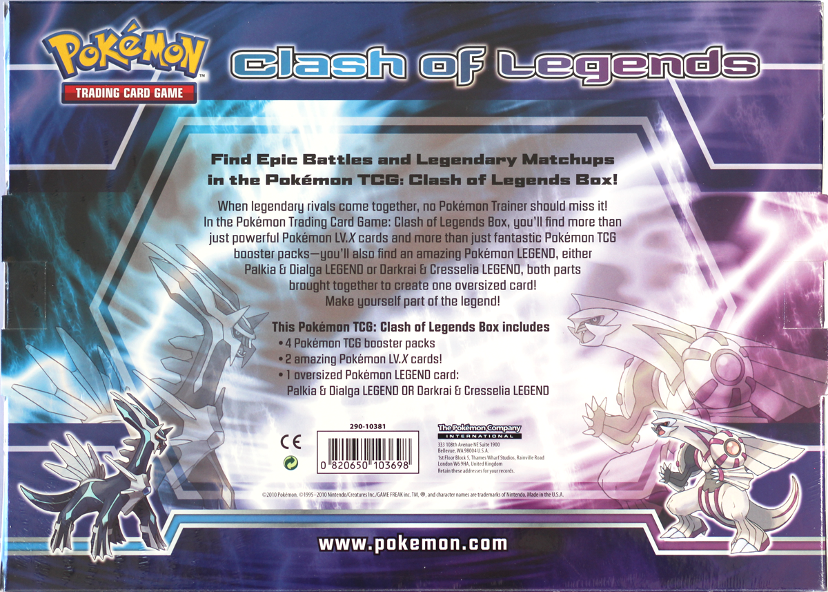 Pokemon Platinum Arceus 3-Booster Blister Pack - Cresselia Promo