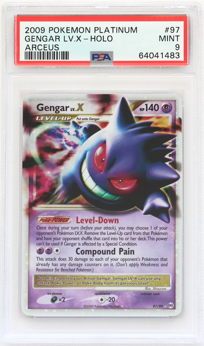 Gengar Reverse - Platinum Arceus Pokémon card 17/99