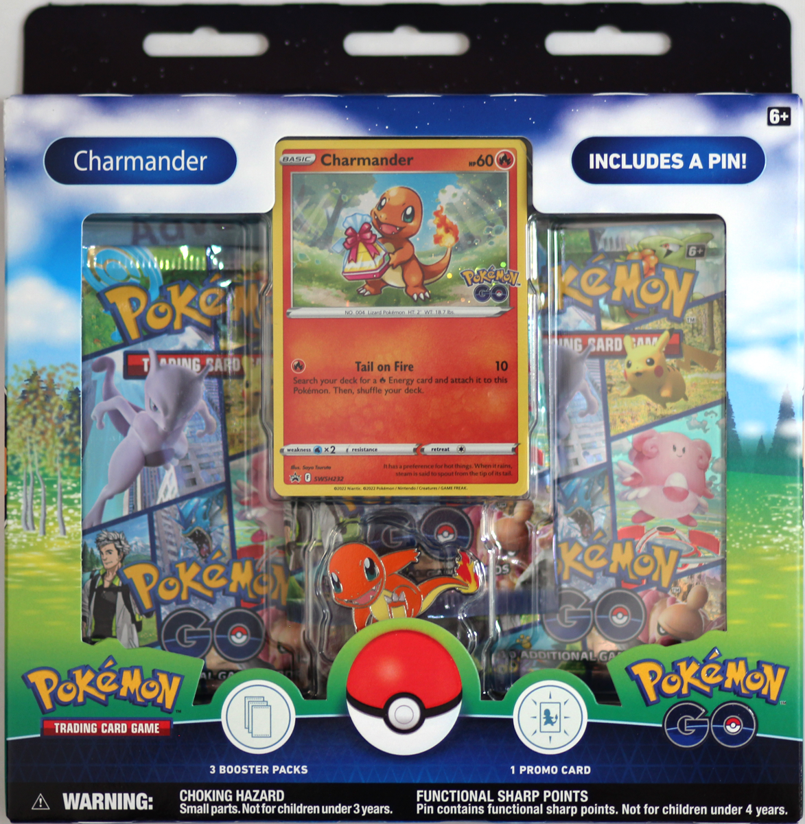 Pokémon TCG: Pokémon GO Pin Collection (Charmander)